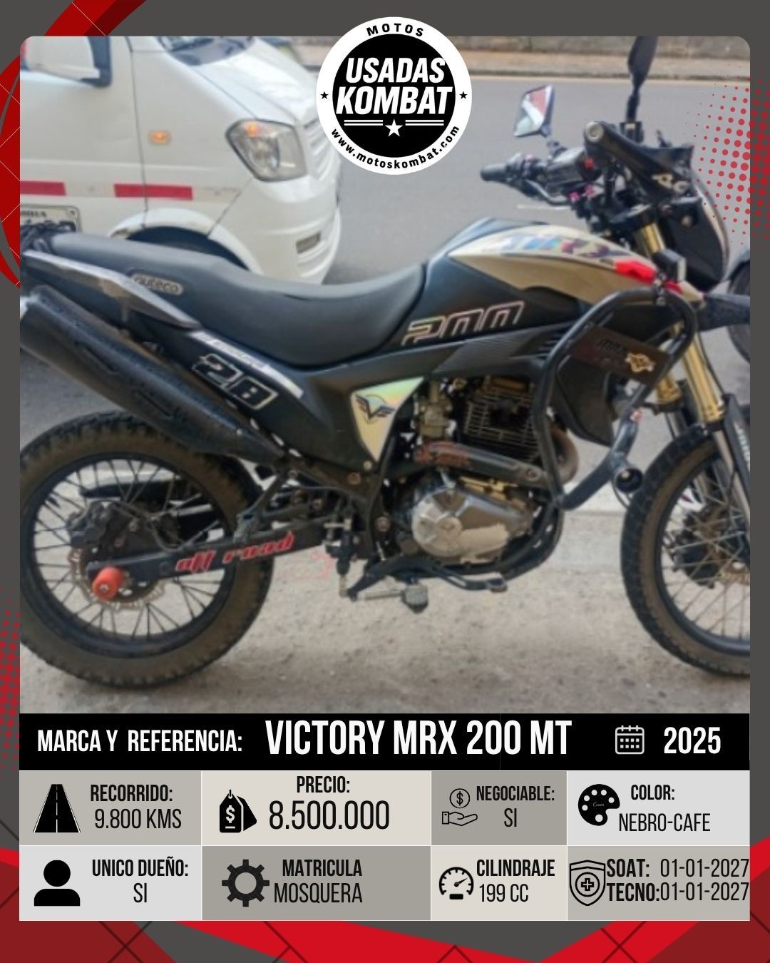 VICTORY VICTORY MRX 200 MT 200CC