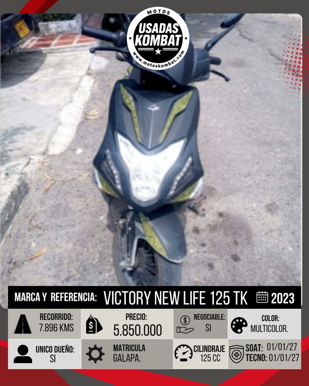 VICTORY VICTORY LIFE 125 MT 125CC