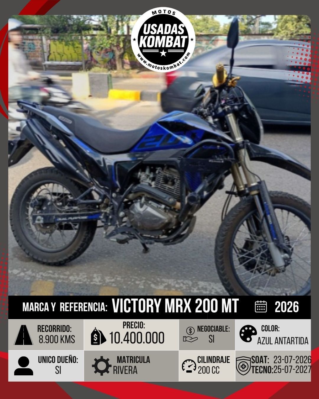 VICTORY VICTORY MRX 200 MT 200CC